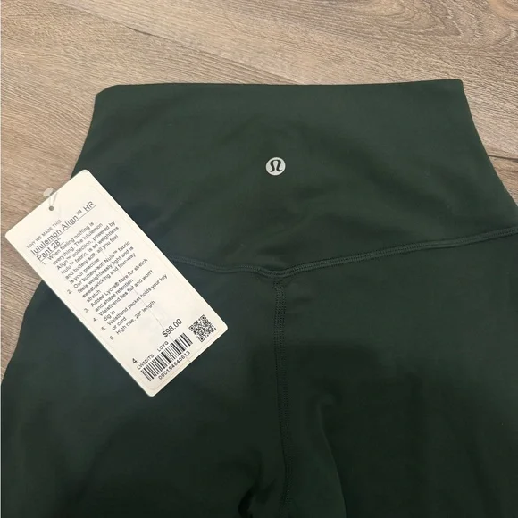 NWT Lululemon Align HR Pant 28" - Picture 2 of 2